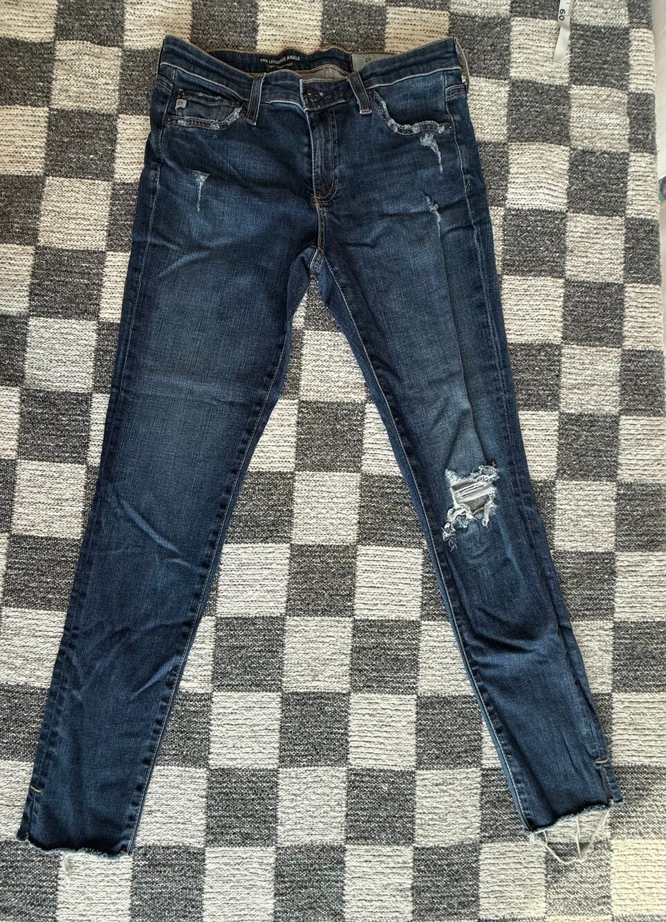 AG Adriano Goldschmied Super Skinny Jeans Size 28R